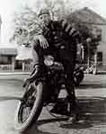  Lee Marvin & motorcycle 